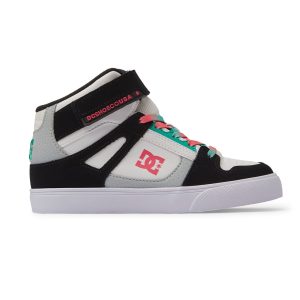 Kids' Pure High-Top Elastic Lace High-Top Shoes